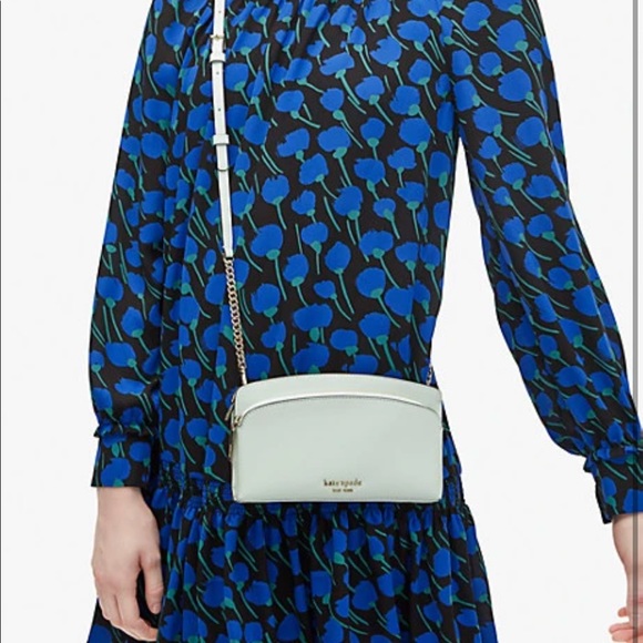 kate spade Handbags - ♠️ NWT Kate Spade crossbody purse Crystal Blue ♠️